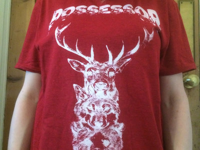 Possessor - Antlers T shirt (Blood Red) main photo
