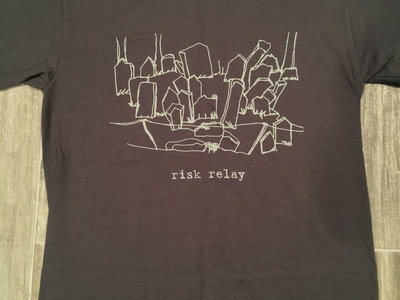 Risk Relay Broken Graveyard T-Shirt, Charcoal main photo