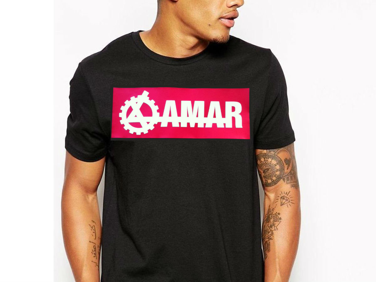 AMAR 'Strip' T-Shirt | AMAR