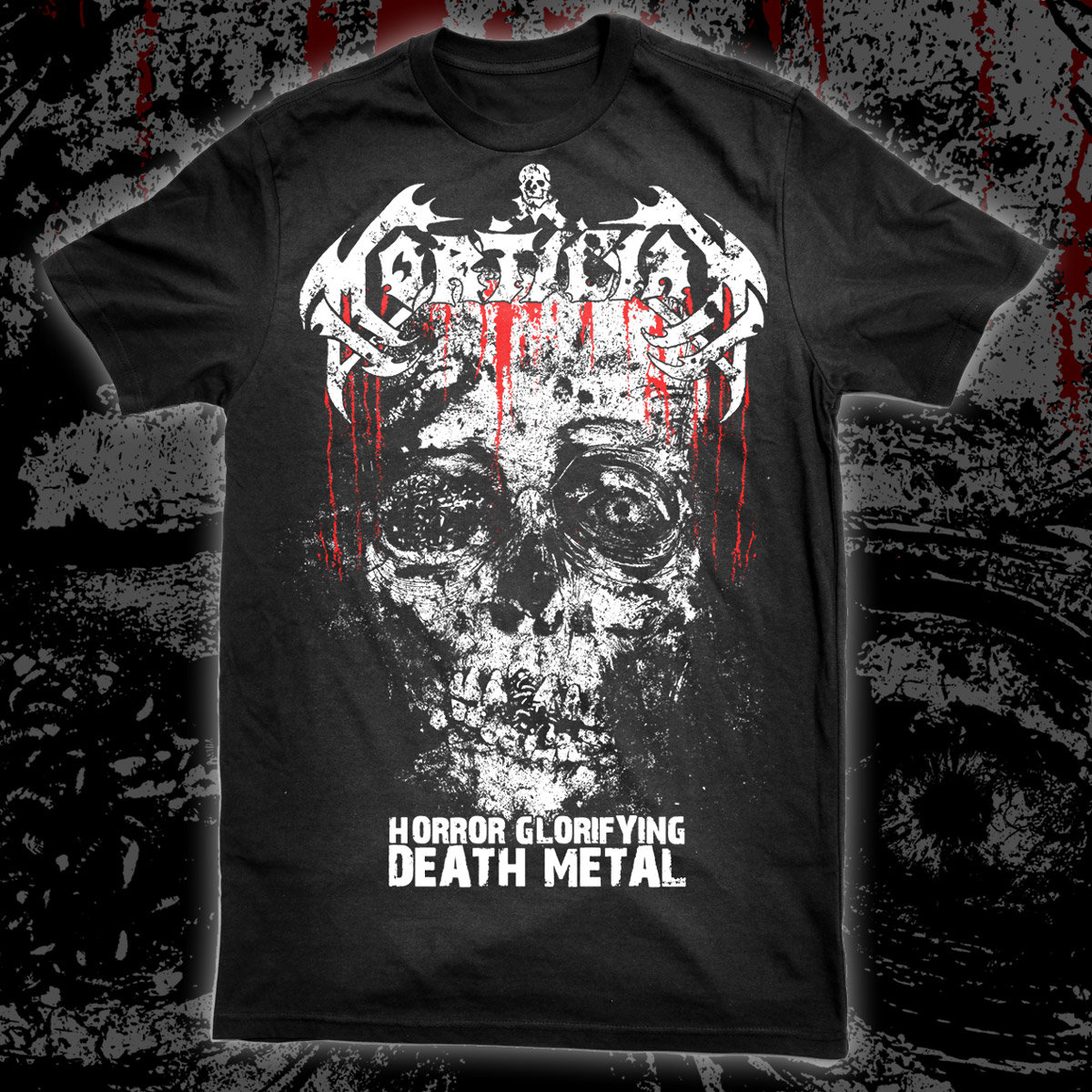 MORTICIAN Horror Glorifying Death Metal T SHIRT Selfmadegod
