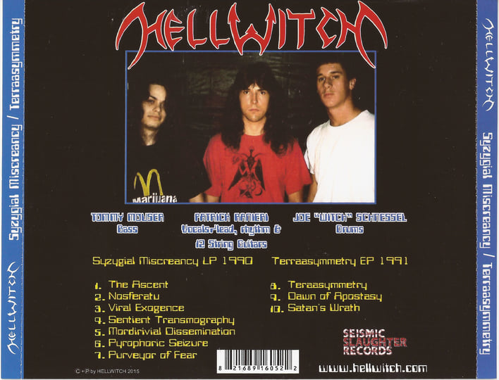 SYZYGIAL MISCREANCY (+TERRAASYMMETRY) | HELLWITCH