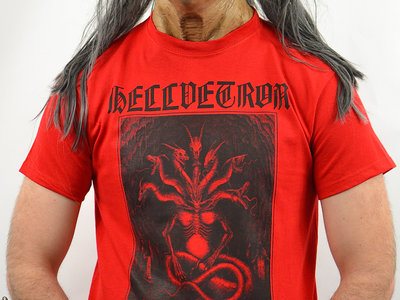 HELLVETRON - Death Scroll Of Seven Hells And Its Infernal Majesties (T-Shirt w/ Download) main photo