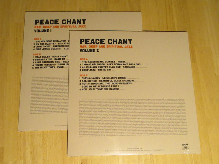 洋楽 WALT BOLEN PEACE CHANT & BREAKIN' OUT Peace Chant - Raw