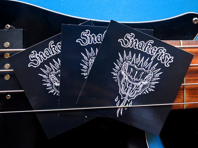 Official Snakefist Stickers (3x) main photo