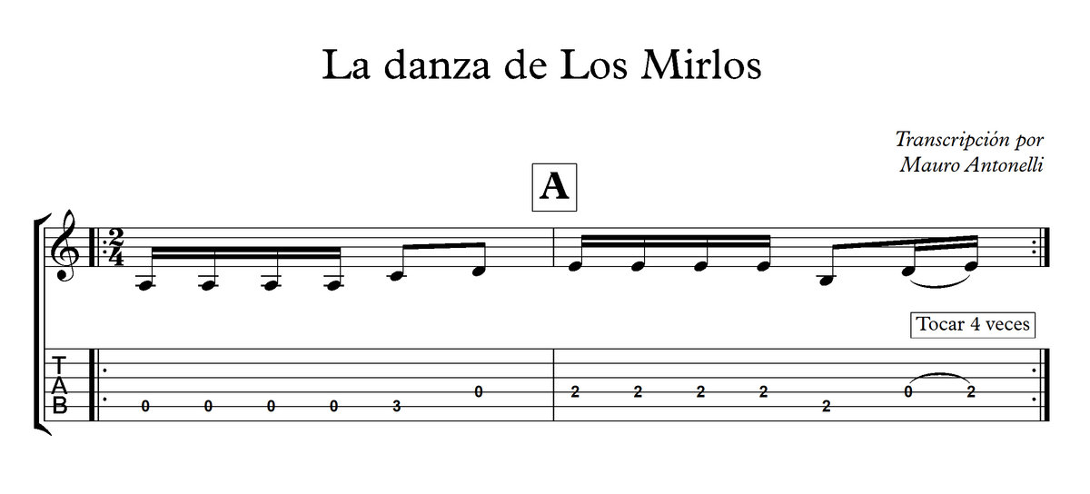 La Danza de Los Mirlos | El Profe Mauro