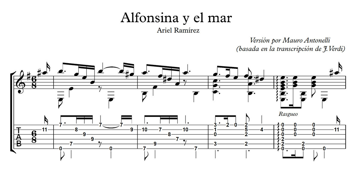 Alfonsina y el mar - Zamba | El Profe Mauro