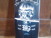 Zig Zags X Eliminator "Kill 'Em All" Skate Deck photo 