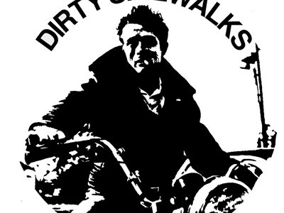 Dirty Sidewalks "JD" Design Logo // Vinyl Sticker main photo