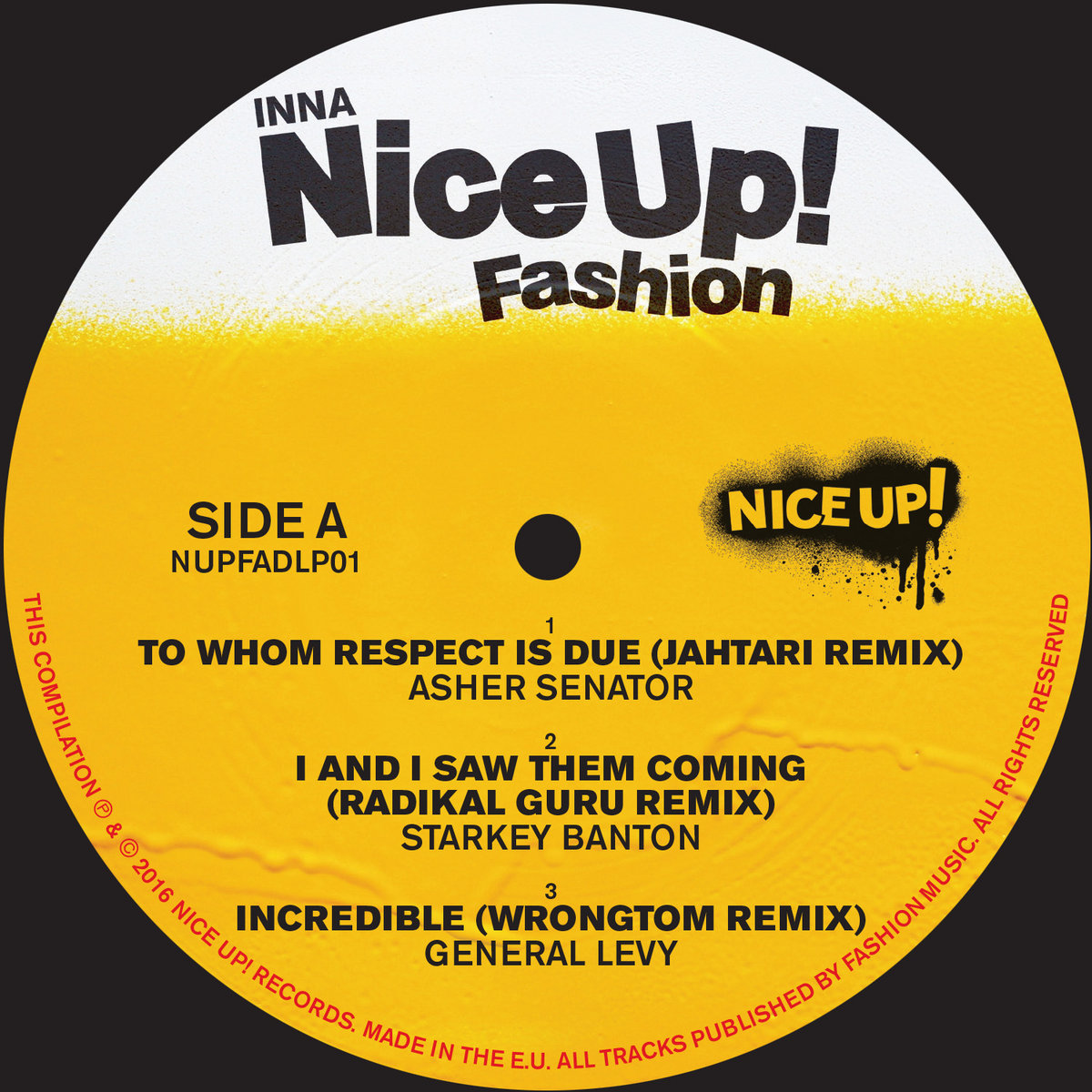 Incredible (Wrongtom remix) | General Levy | NICE UP! Records