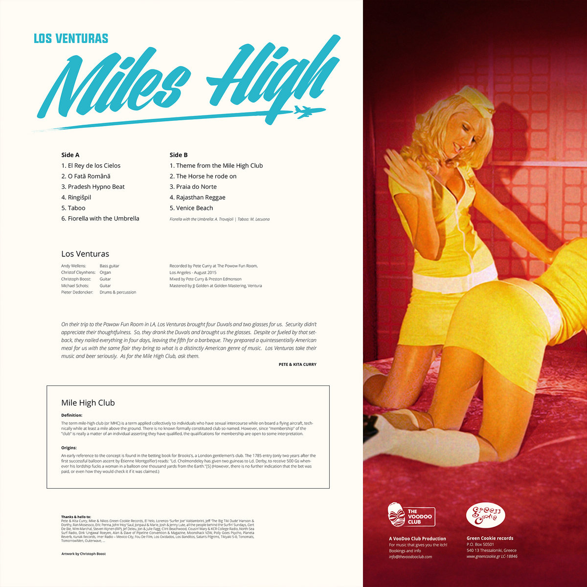 miles high cd lp green cookie records go flyers organ mp3