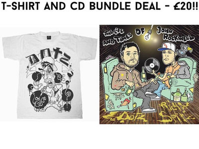 T-Shirt & 'The Life And Times Of John Rockwell' Cd - BUNDLE DEAL main photo