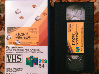 "VHS N64" Limited Edition Homemade VHS Video Cassette main photo