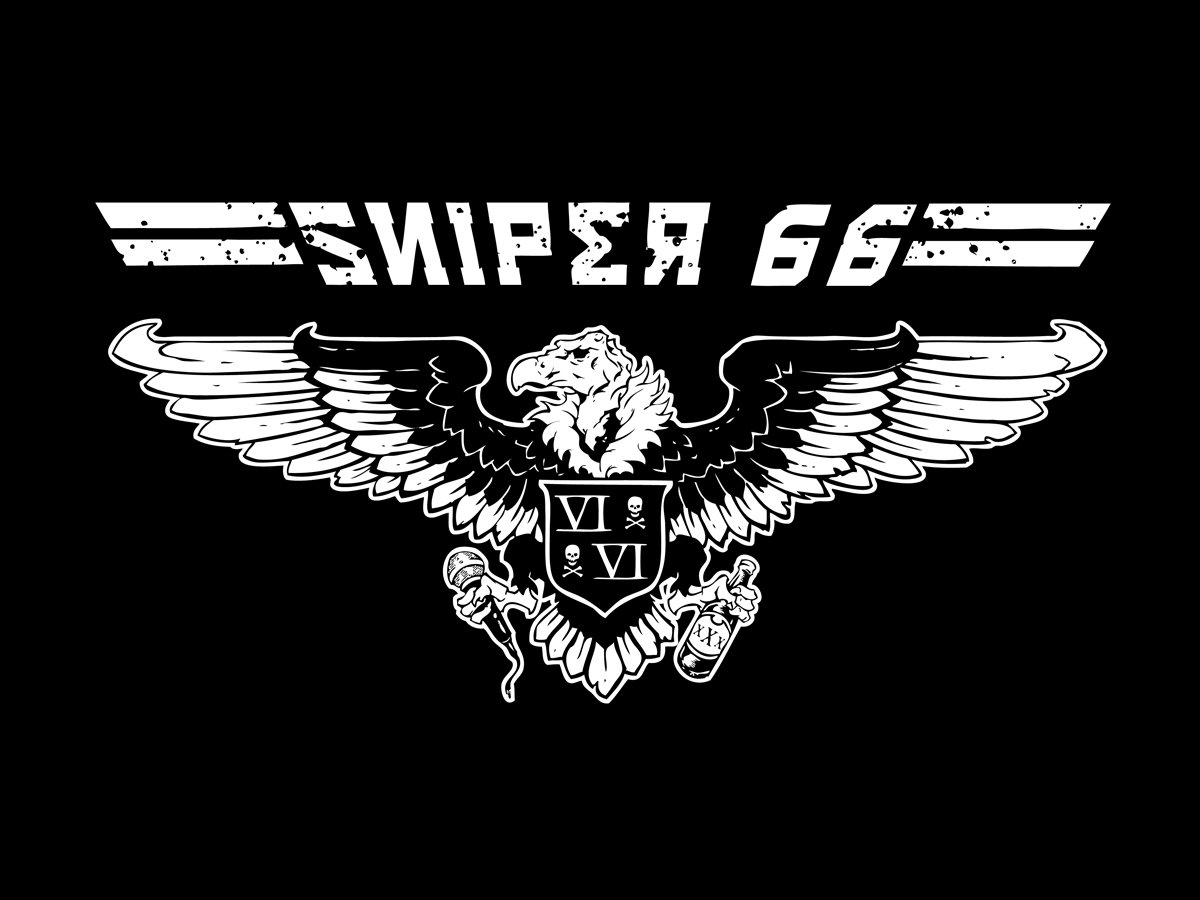 sniper 66 patch main logo sniper 66 sniper logo