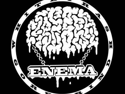 Cerebral Enema Patch black/white main photo