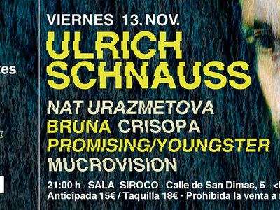 Ticket for Ulrich Schnauss & Nat Urazmetova Show  Madrid 2015 main photo