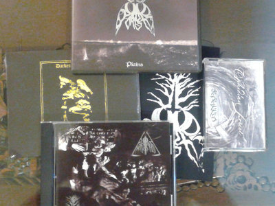 Bundle #4 - Susurrus Cassette, Plains CD,Summoning of the Igneous split CD, Darkest Origins split CD, & Ophidian Forest Patch main photo