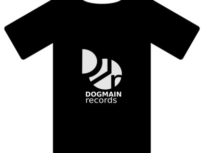 TSHIRT DOGMAIN records (by Newt-Exclusive Wear) black or white main photo