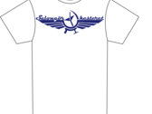 T-shirts with blue logo for men photo 