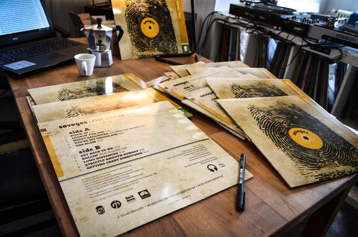 Five Finger Discount LP Savages Melting Records