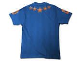Hi-Grade "High Society" T-Shirt (Royal Blue/Orange) photo 