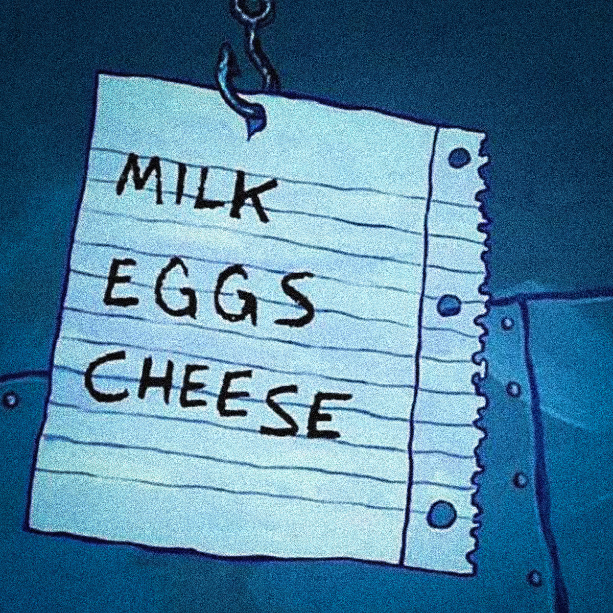 Spongebob Hooky Cheese