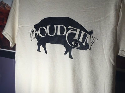 Boudain Pig Logo T-Shirt - Natural/Cream main photo