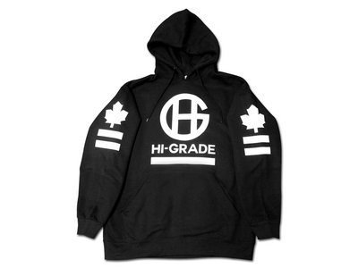 Hi-Grade "6" Hoodie (Black/White) main photo