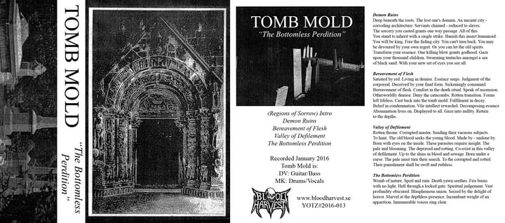 The Bottomless Perdition TAPE | TOMB MOLD | Blood Harvest