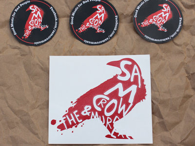 Sam Crow and the Murders Vinyl Sticker main photo