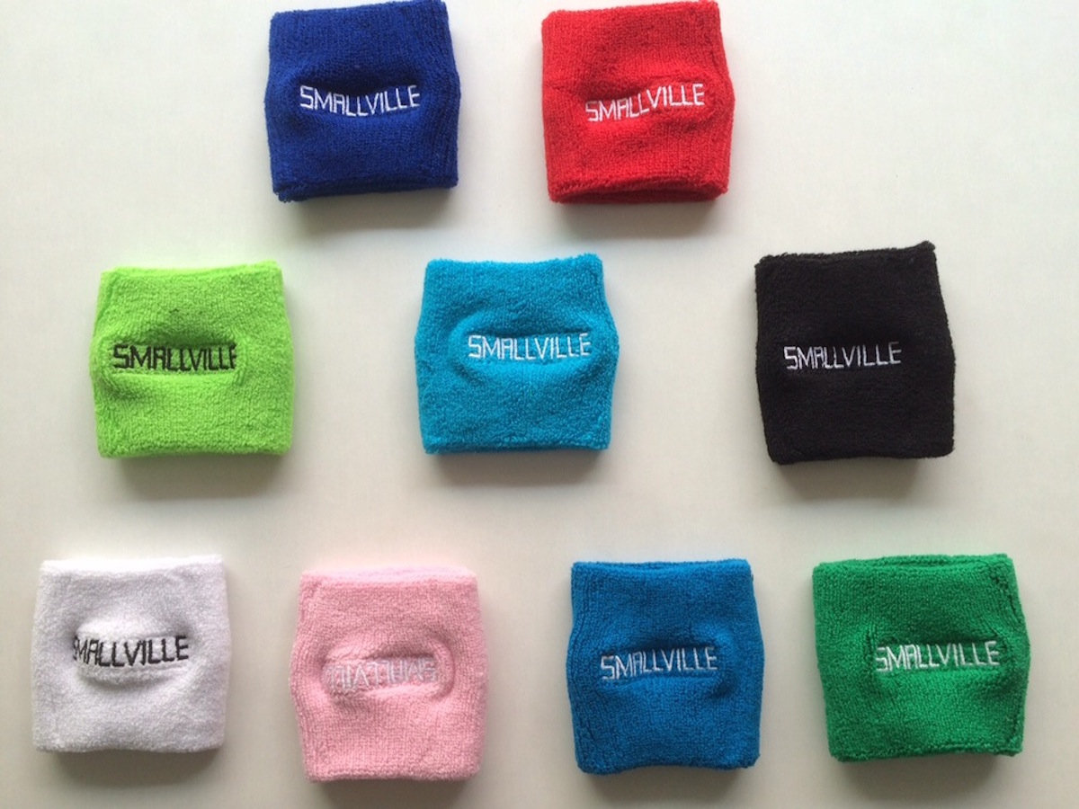 smallville sweat bands smallville records