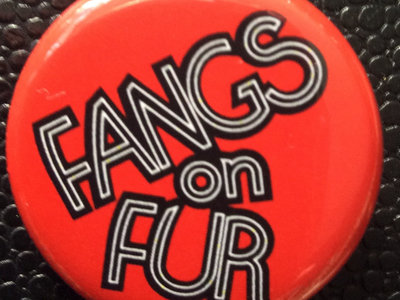 Fangs on Fur 1.25" Button main photo