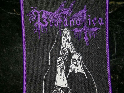 Desecrated nuns embroidered patch main photo