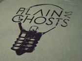 Plain as Ghosts "Bulb" T-Shirt Green (Men's/Unisex) photo 