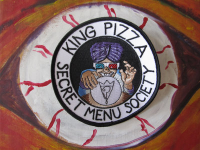 King Pizza Secret Menu Society embroidered patch main photo