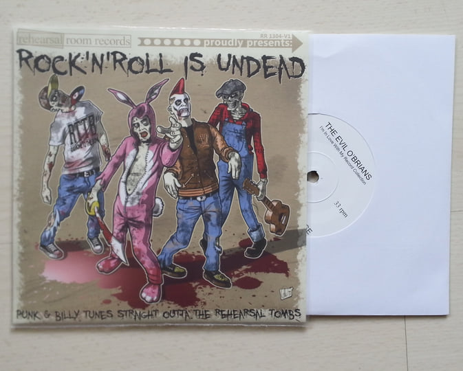 Rock'n'Roll Is Undead 4-Band-Split 7'' | Various Artists | Evil O