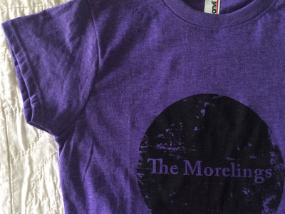 "The Morelings" T-shirt Juniors purple (Medium) main photo