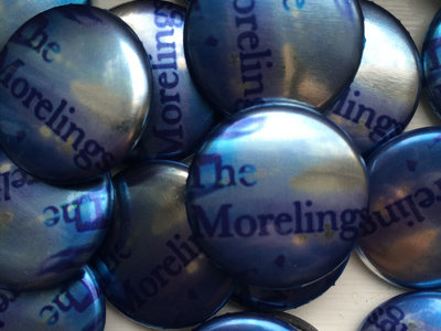 "The Morelings" Metallic Blue Button 1" main photo