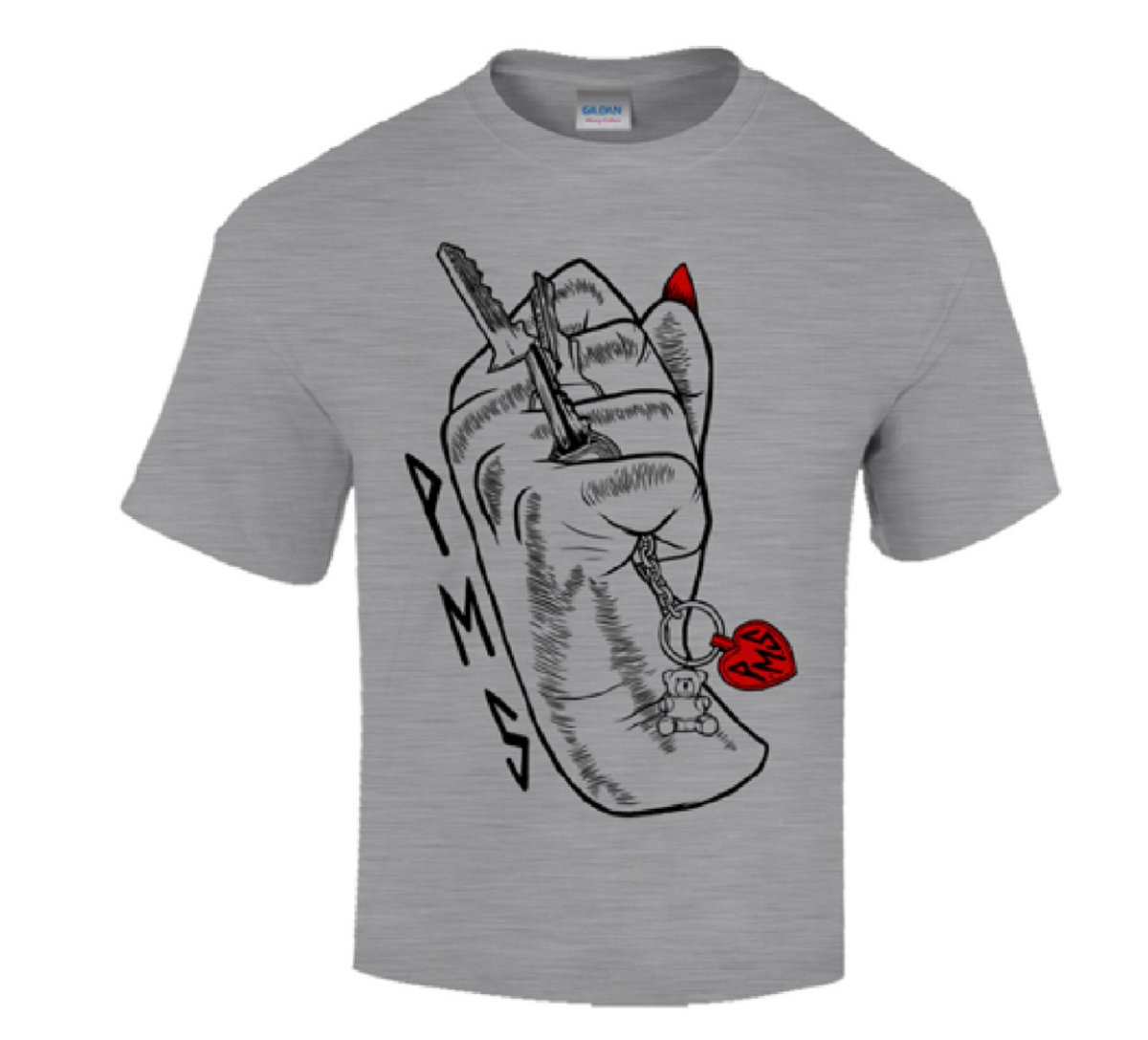 Iron Fist Tshirt white or grey P.M.S