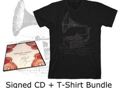 Personalized 'New Medicine' Physical CD + "Gramophone" T-Shirt main photo