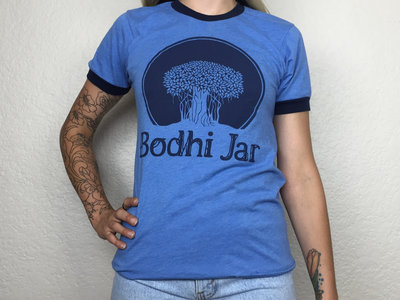 Blue Tree Logo Ringer T Shirt main photo