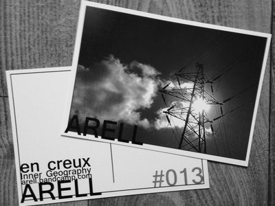 en creux 'Inner Geography' Arell 013 Postcard main photo