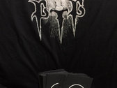 Order of the Owl + Circle Logo Patch T-Shirt (Black) photo 