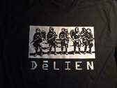 DeLIEN Pixelated Riot Police T-shirt photo 