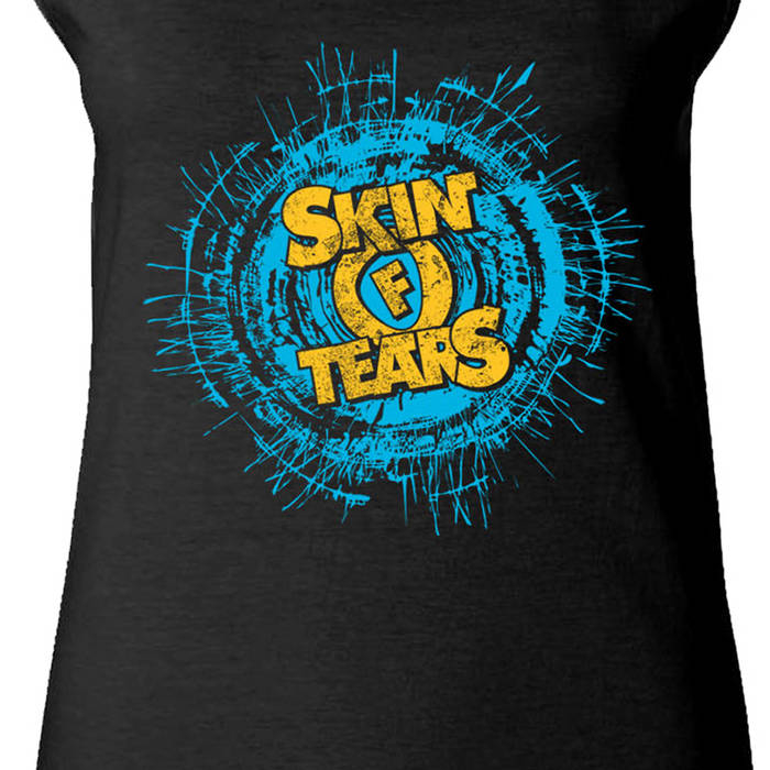 Skin of Tears Tank Top - blob / black