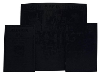 FIRE IN THE HEAD / SLOGUN 'XXIII Years Closer To Nothing' black vinyl LP main photo