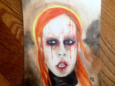 Abbey Nex Watercolor painting by Embry Blue photo 