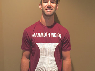 Mammoth Indigo "Illusion" T-Shirt MAROON main photo