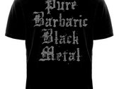 BALFOR - Pure Barbaric Black Metal T-Shirt photo 