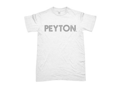 Peyton Records Logo T Shirt (White) main photo