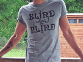 "Blind Lead The Blind" Logo T-shirt (Light Grey/Black Logo) photo 